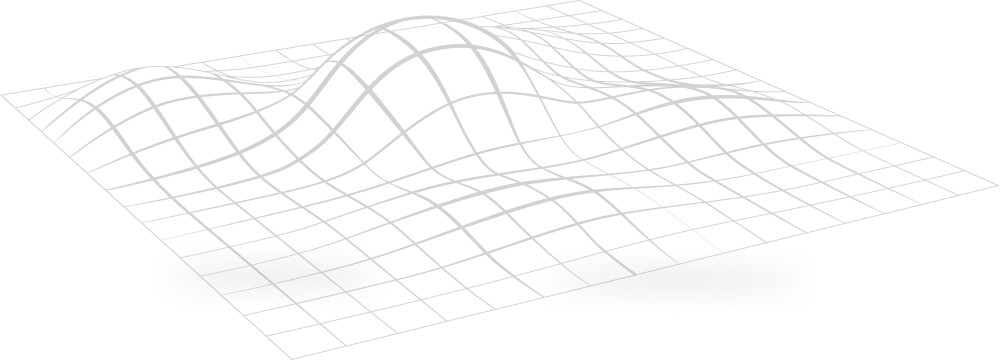 a black background with a grid